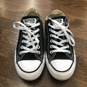 Black Low Top Converse